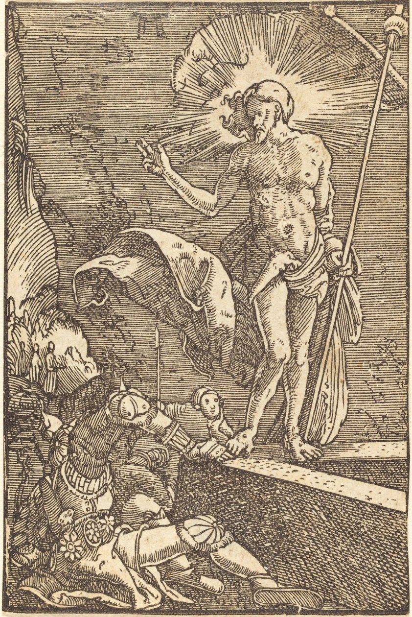 Die Auferstehung von Albrecht Altdorfer