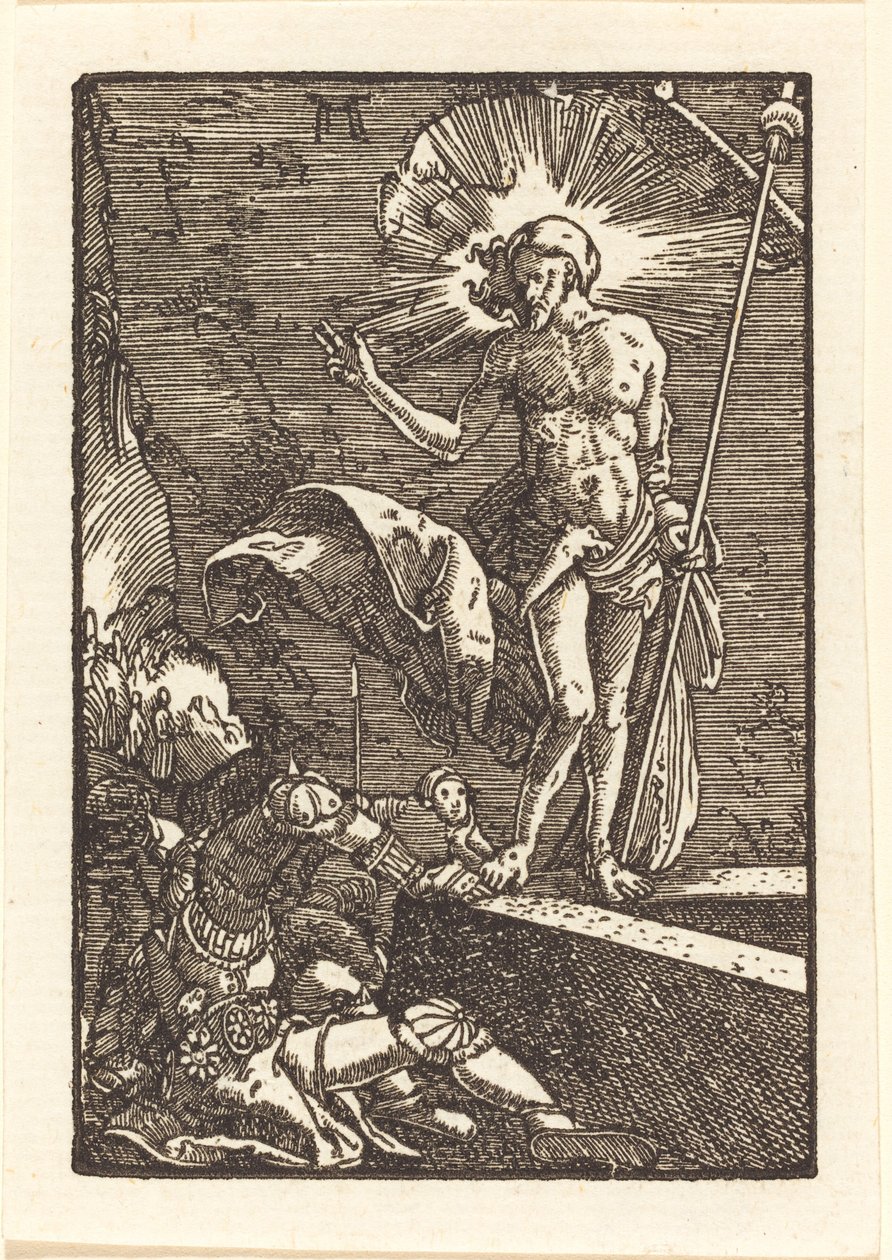 Die Auferstehung von Albrecht Altdorfer