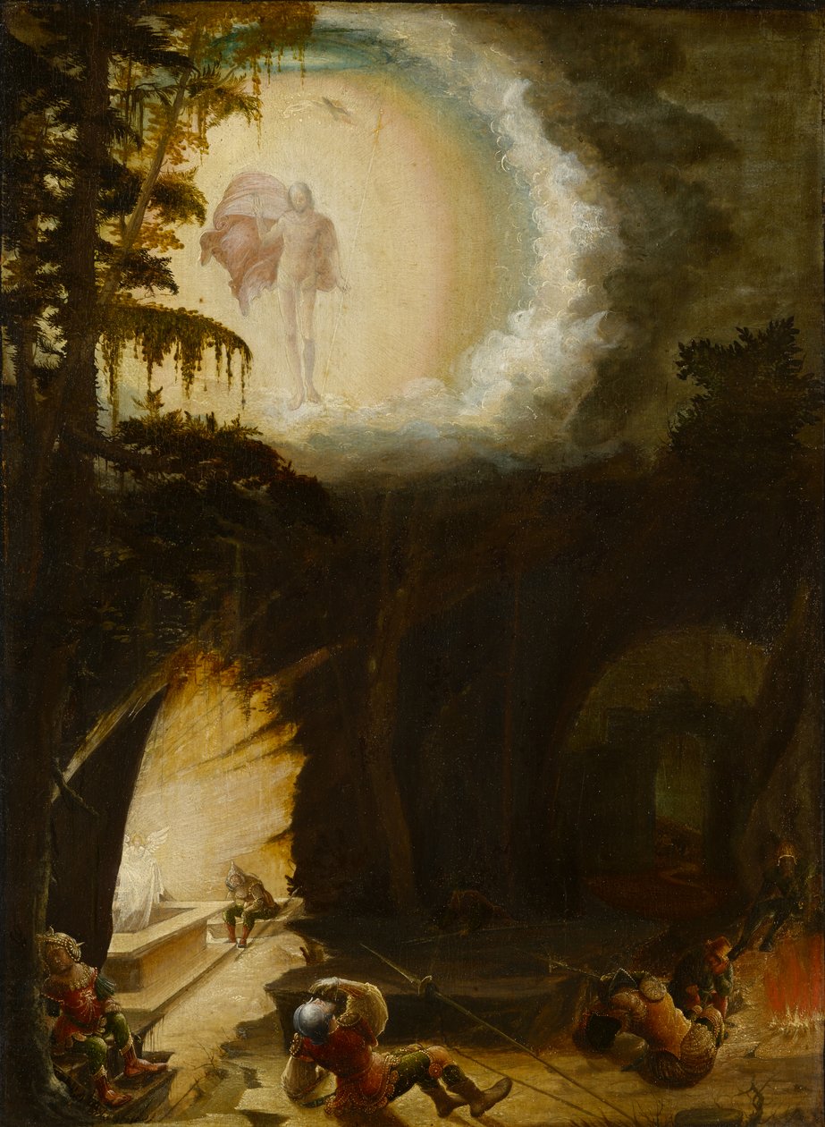 Die Auferstehung, 1527 von Albrecht Altdorfer