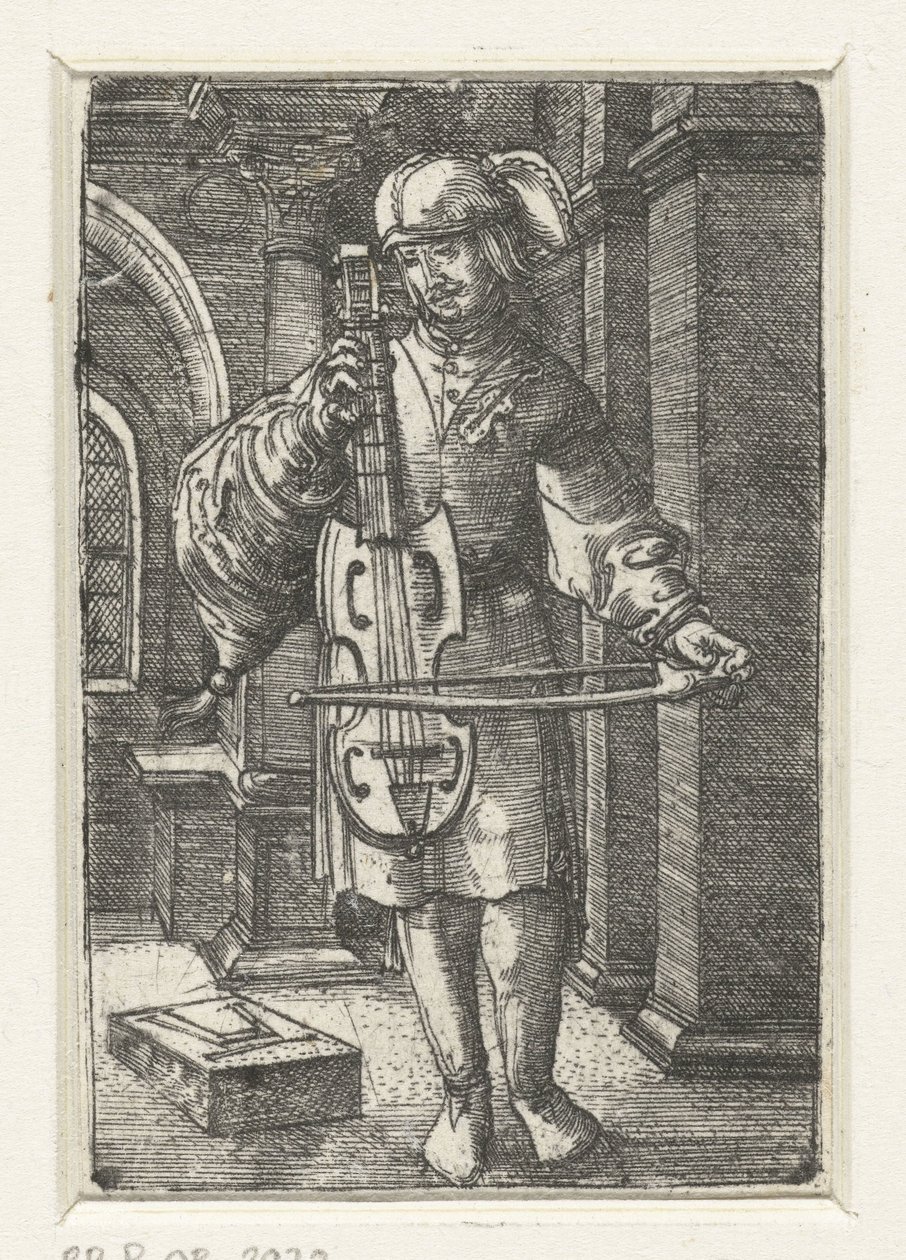 Geigenspieler von Albrecht Altdorfer