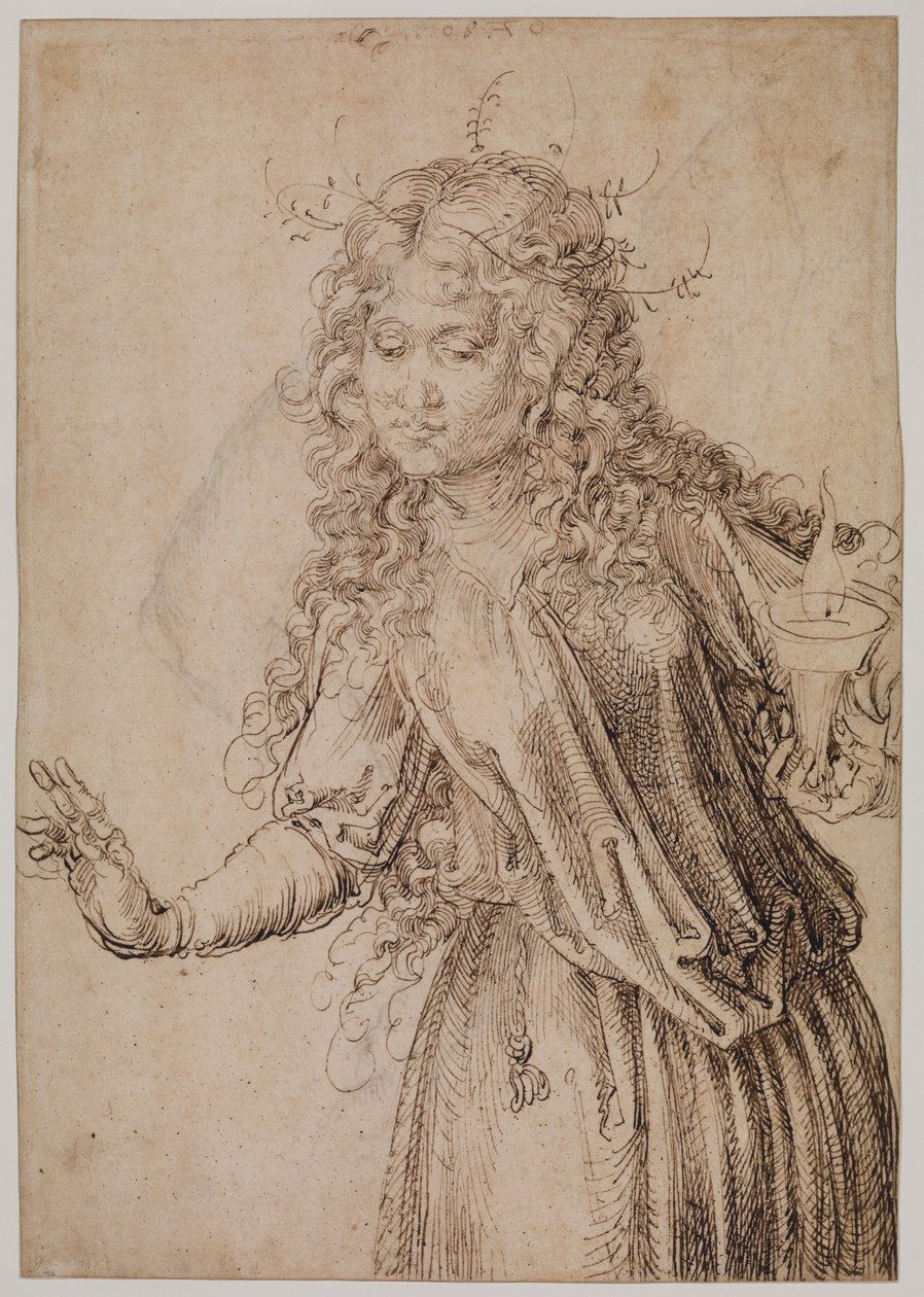 Eine weise Jungfrau von Albrecht Dürer