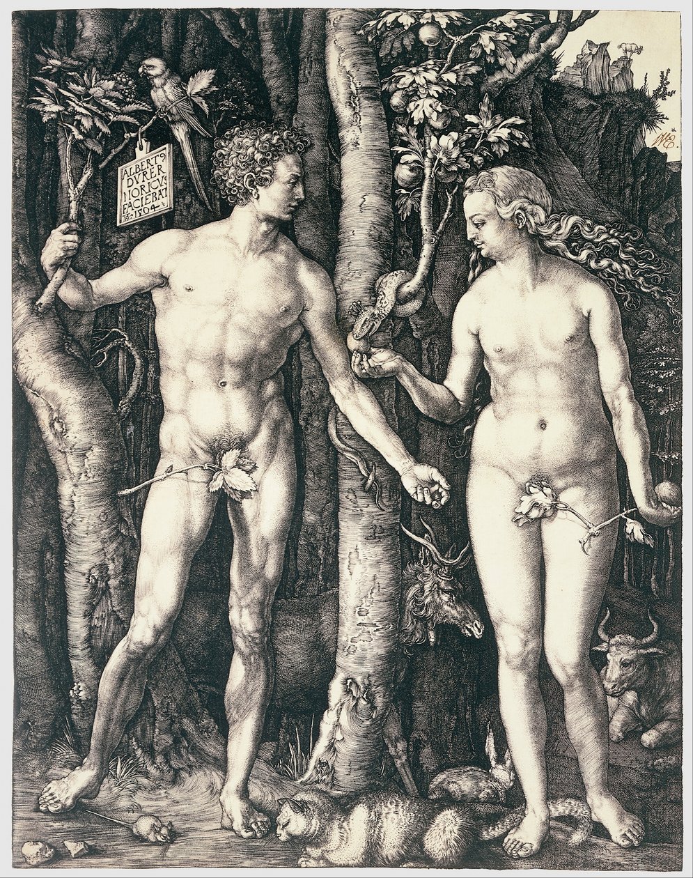 Adam und Eva von Albrecht Dürer