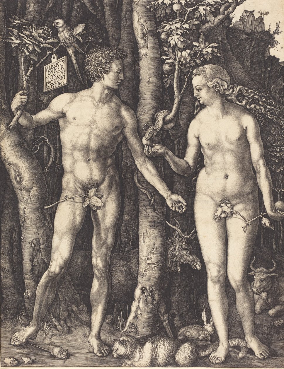 Adam und Eva von Albrecht Dürer