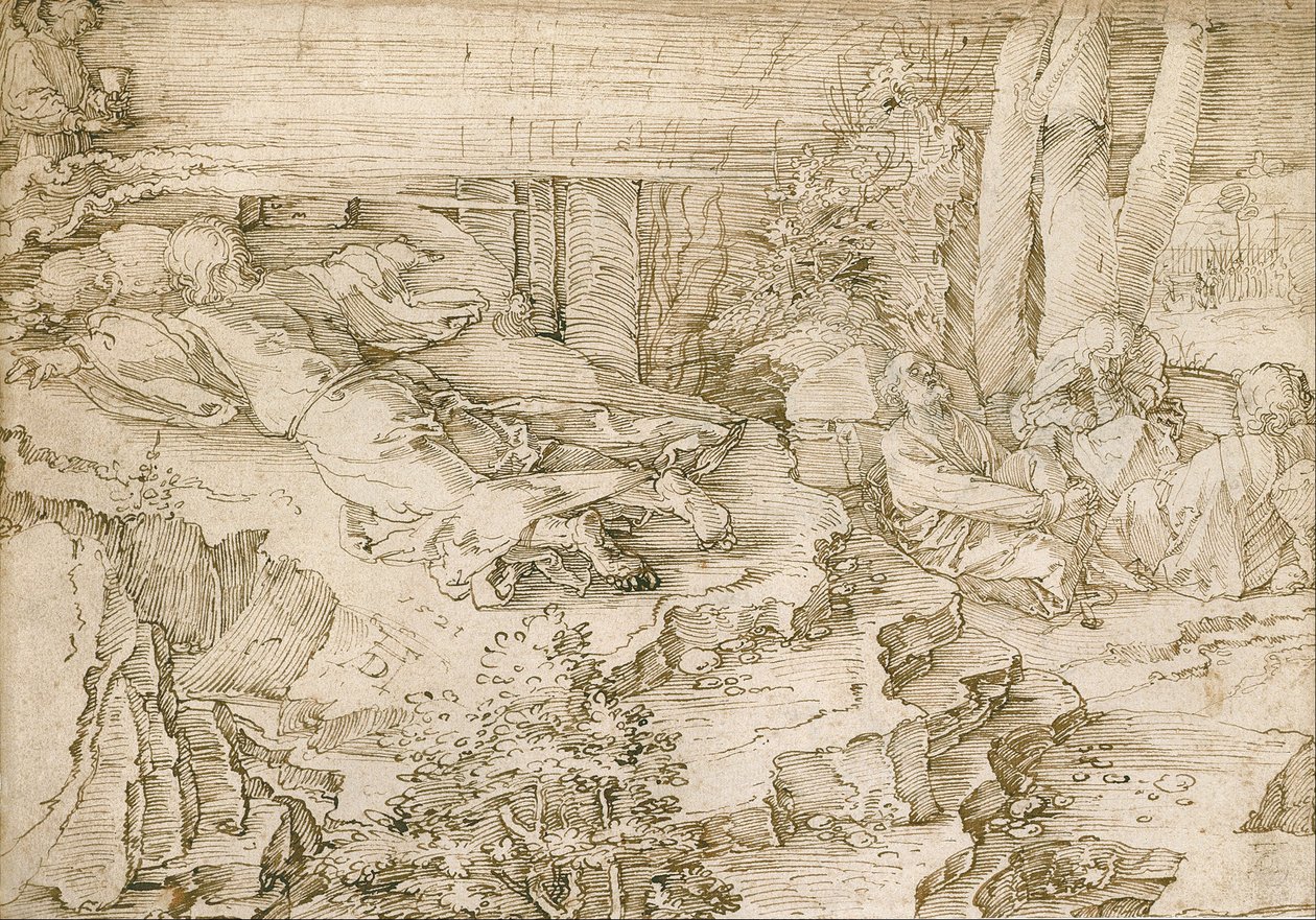 Die Agonie im Garten von Albrecht Dürer