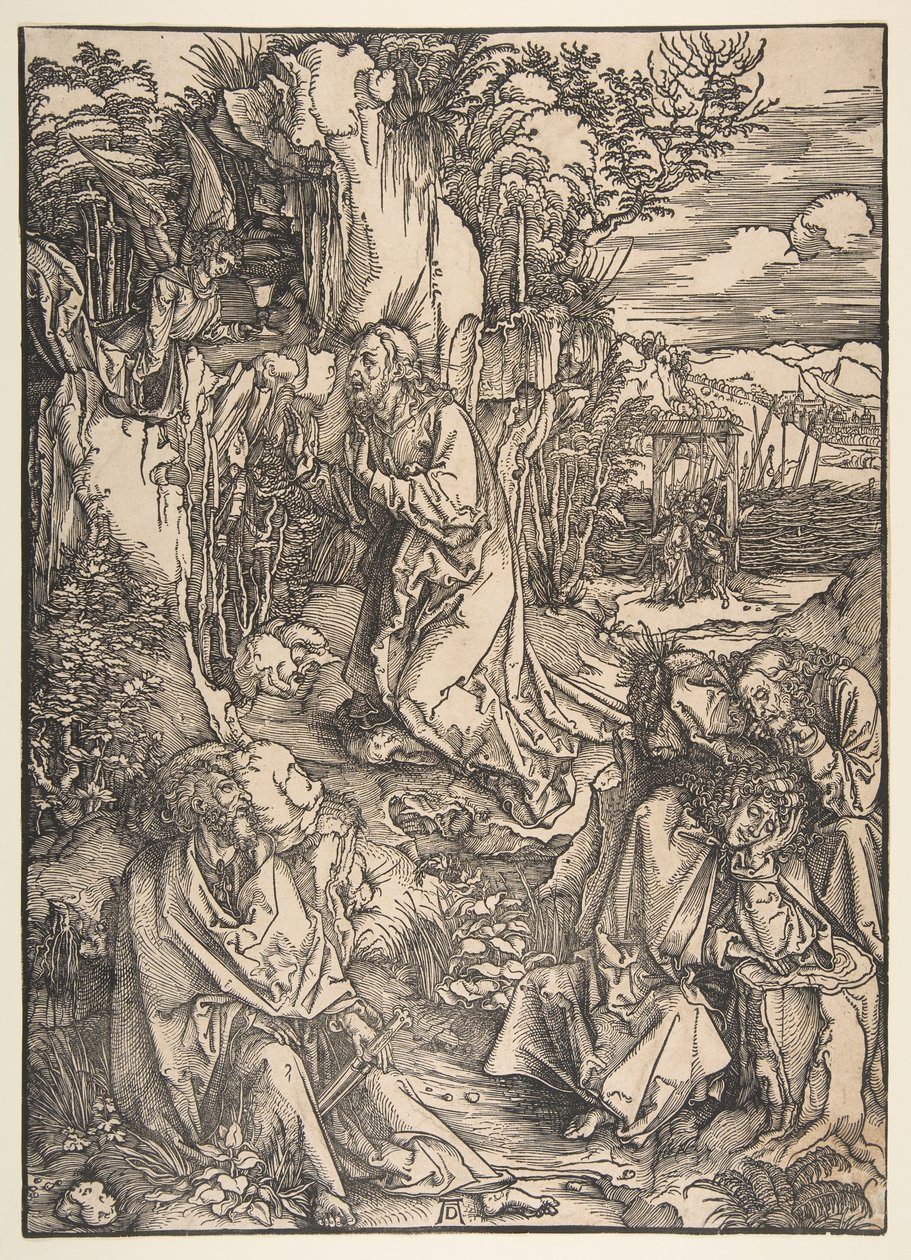 Die Agonie im Garten von Albrecht Dürer