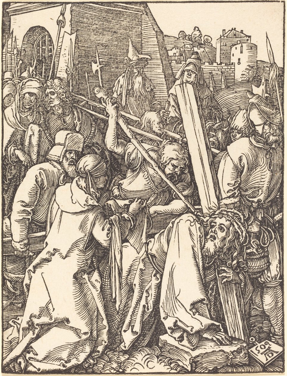 Christus trägt das Kreuz von Albrecht Dürer
