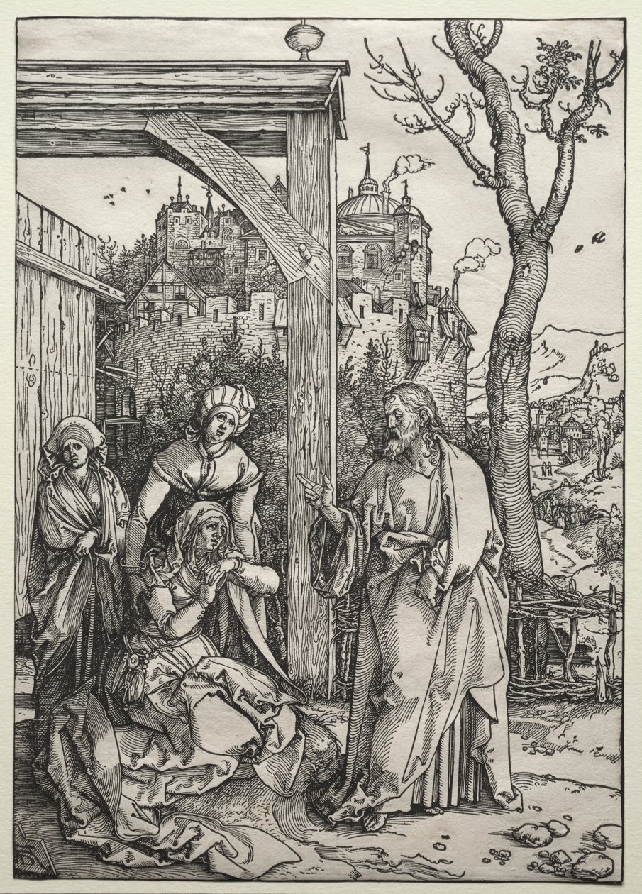 Christus nimmt Abschied von seiner Mutter von Albrecht Dürer