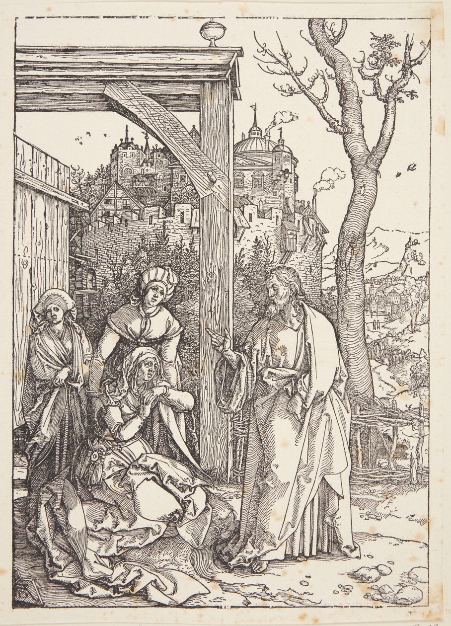 Christus nimmt Abschied von seiner Mutter von Albrecht Dürer