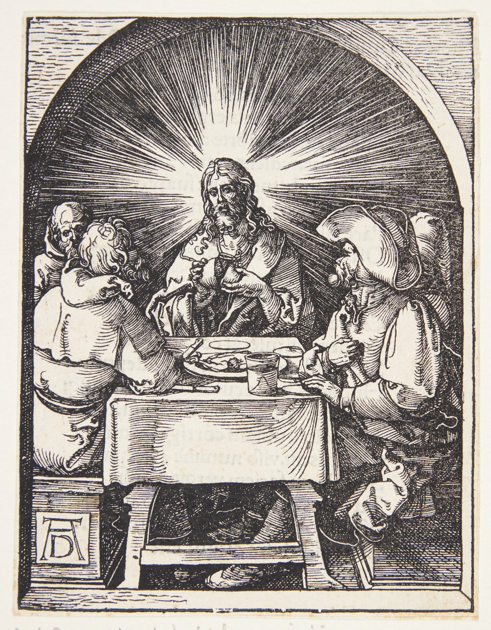 Christus in Emmaus von Albrecht Dürer