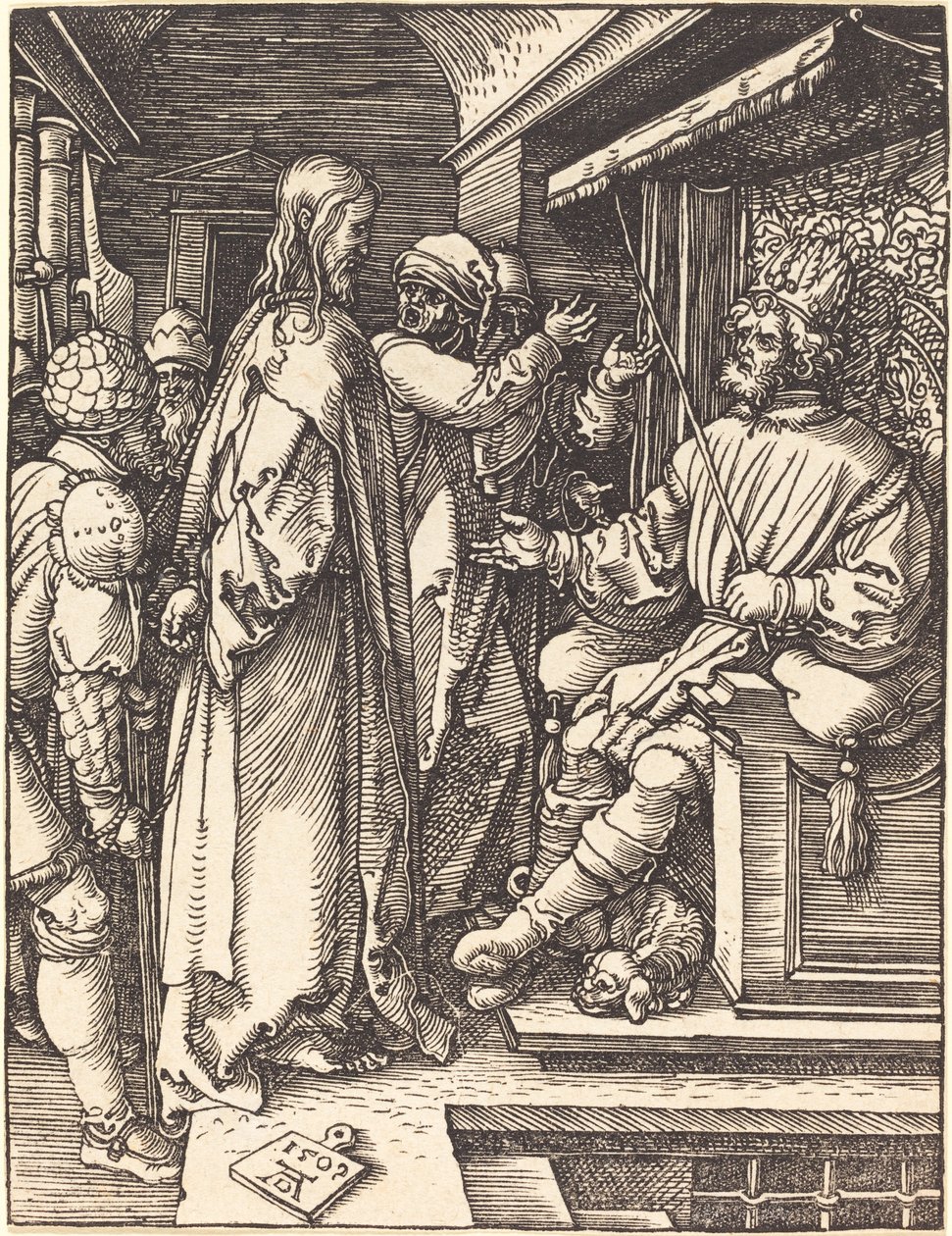Christus vor Herodes von Albrecht Dürer