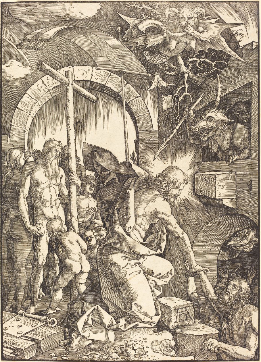 Christus in der Vorhölle von Albrecht Dürer