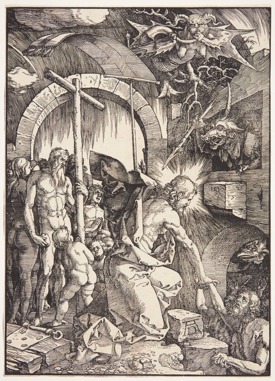 Christus in der Vorhölle von Albrecht Dürer