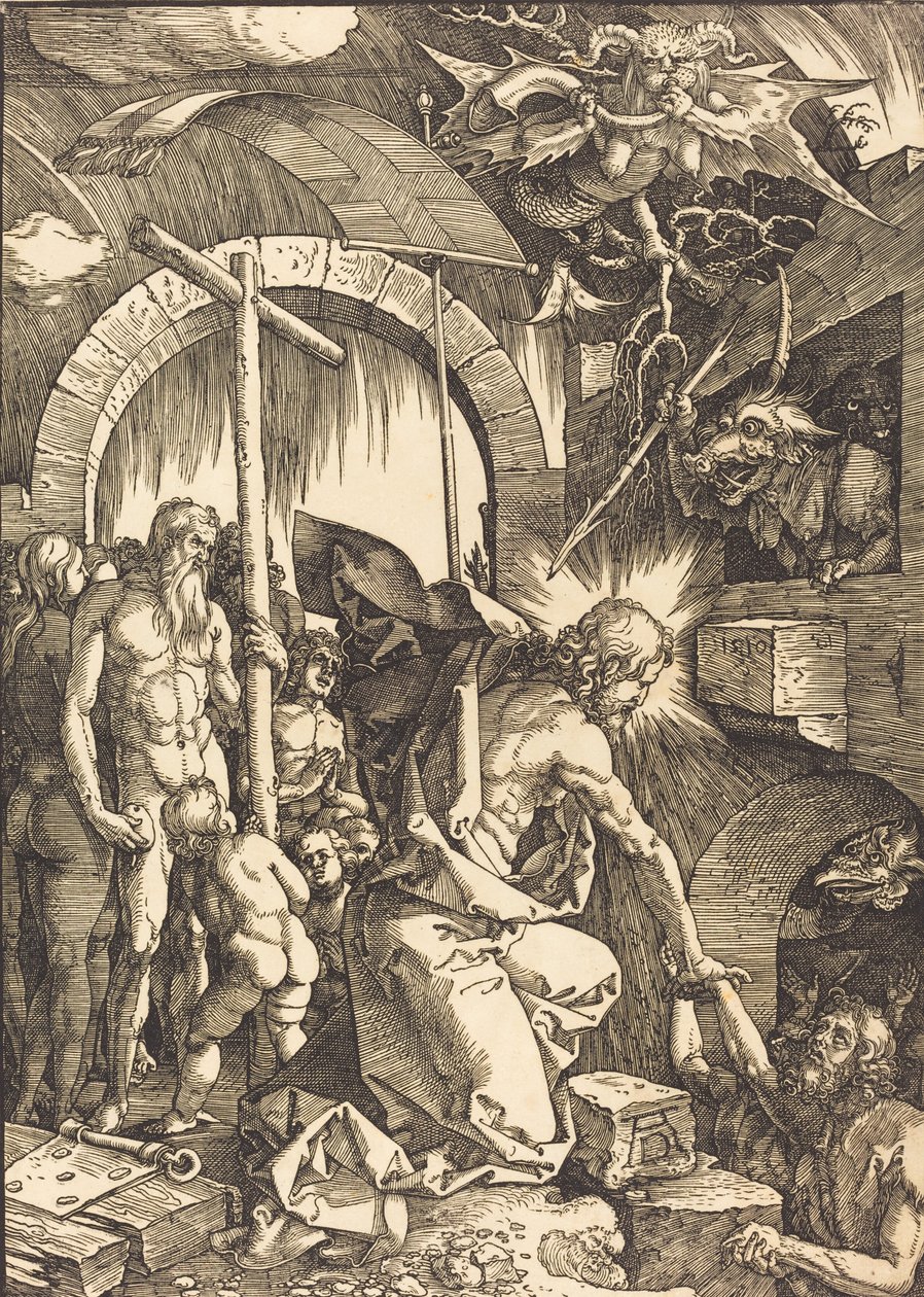 Christus in der Vorhölle von Albrecht Dürer