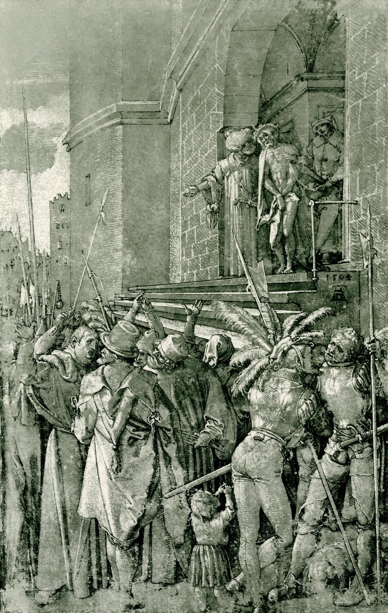 Christus wird dem Volk gezeigt von Albrecht Dürer