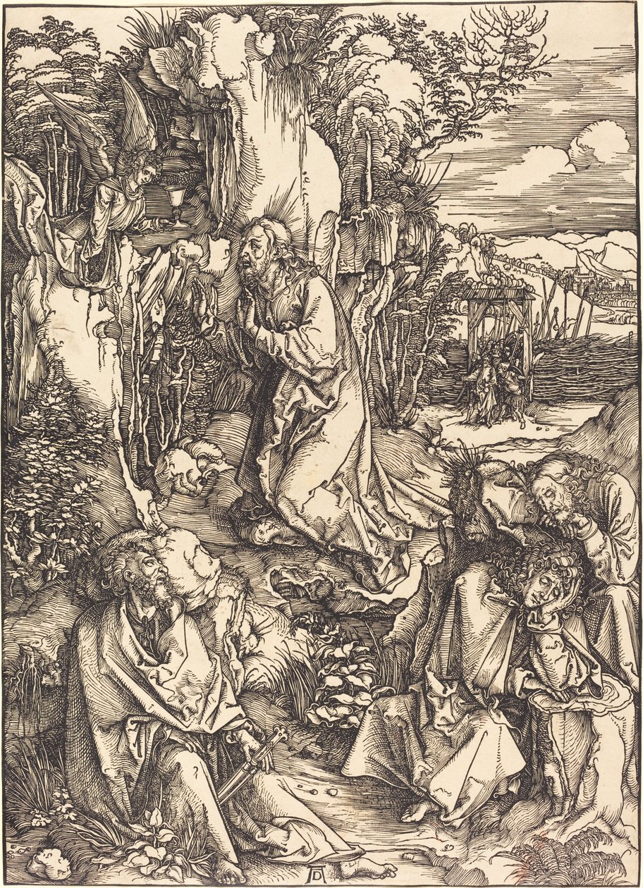 Christus am Ölberg von Albrecht Dürer