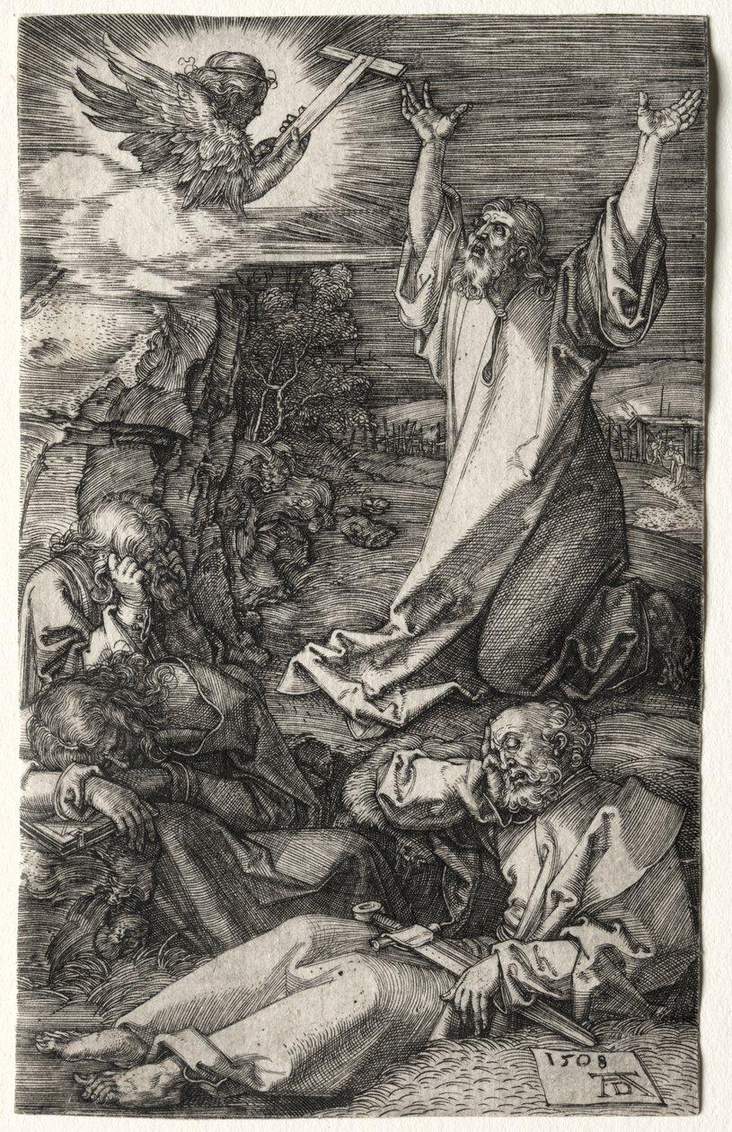 Christus am Ölberg von Albrecht Dürer