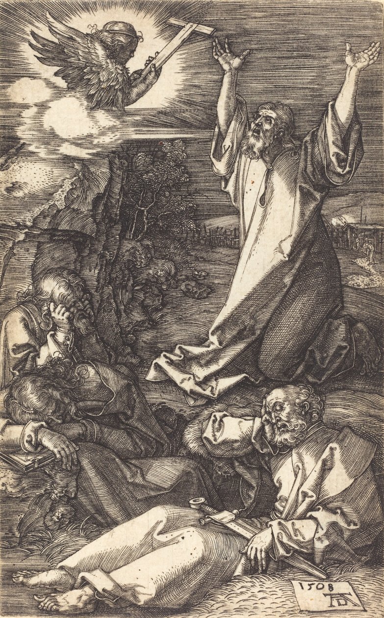 Christus am Ölberg, 1508 von Albrecht Dürer