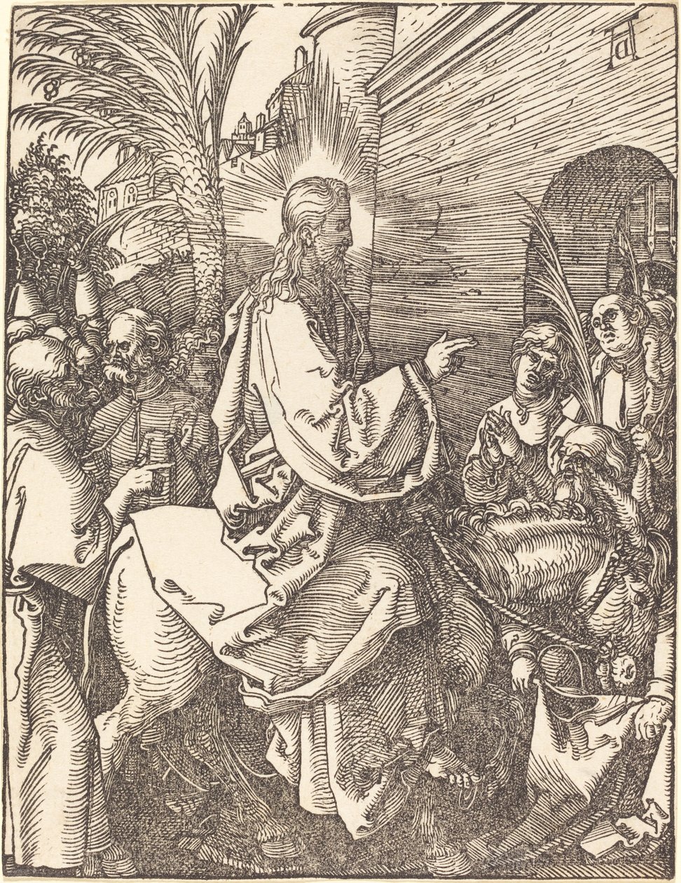 Christi Einzug in Jerusalem von Albrecht Dürer