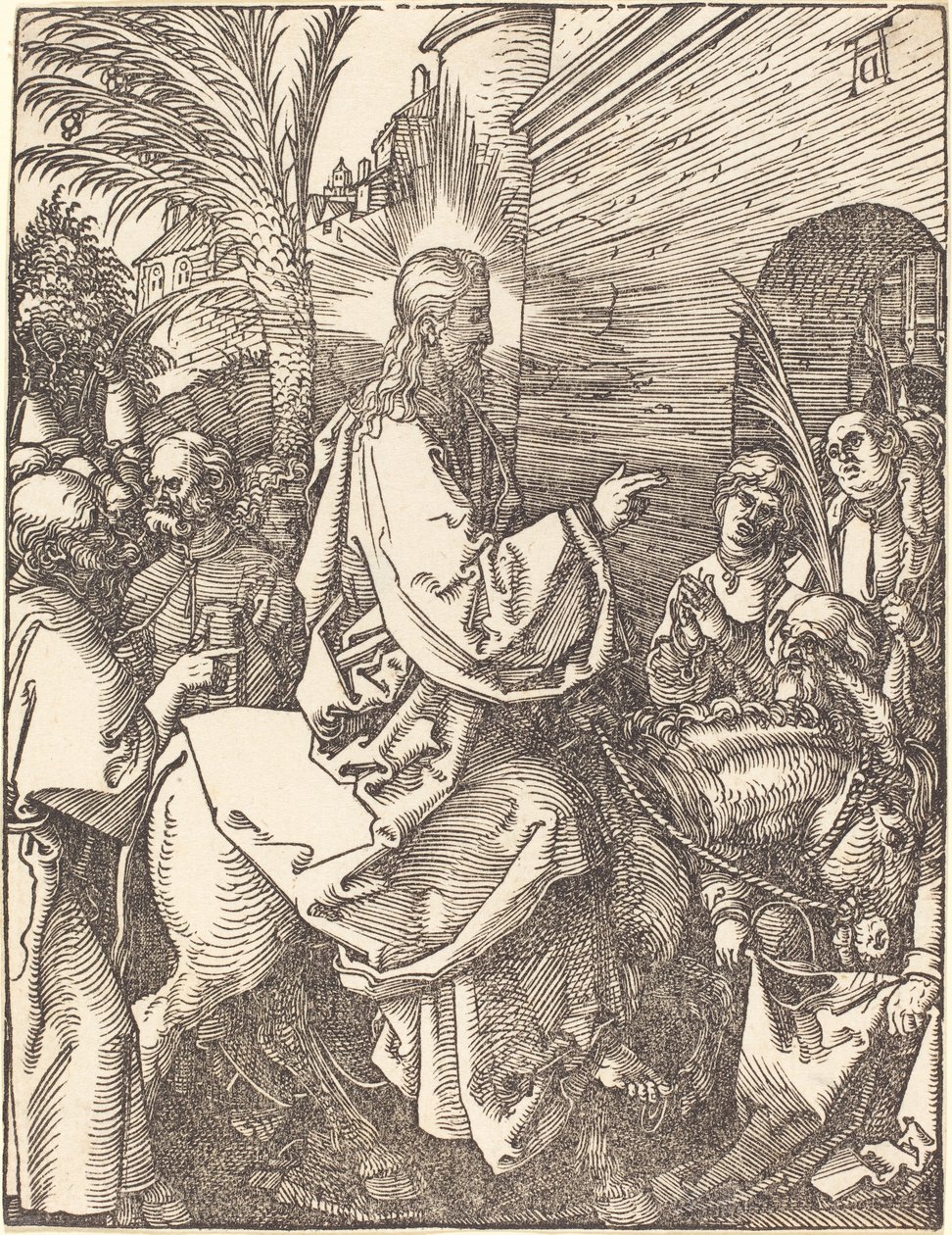 Christi Einzug in Jerusalem von Albrecht Dürer