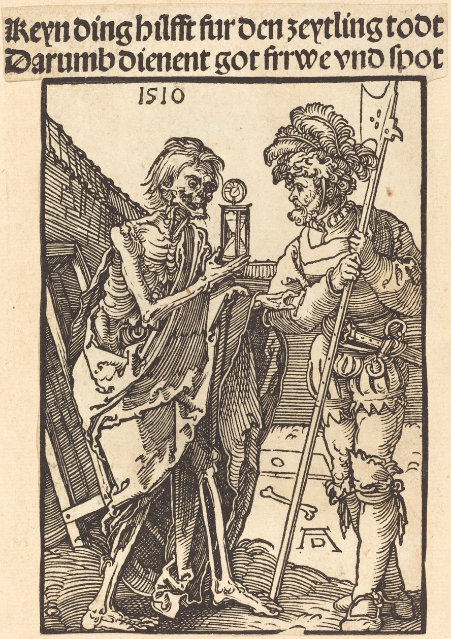 Der Tod und der Landsknecht von Albrecht Dürer