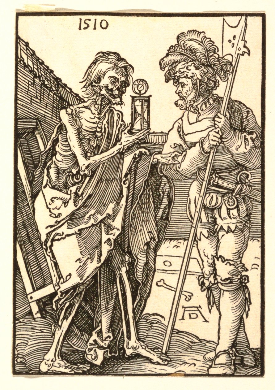 Der Tod und der Landsknecht von Albrecht Dürer