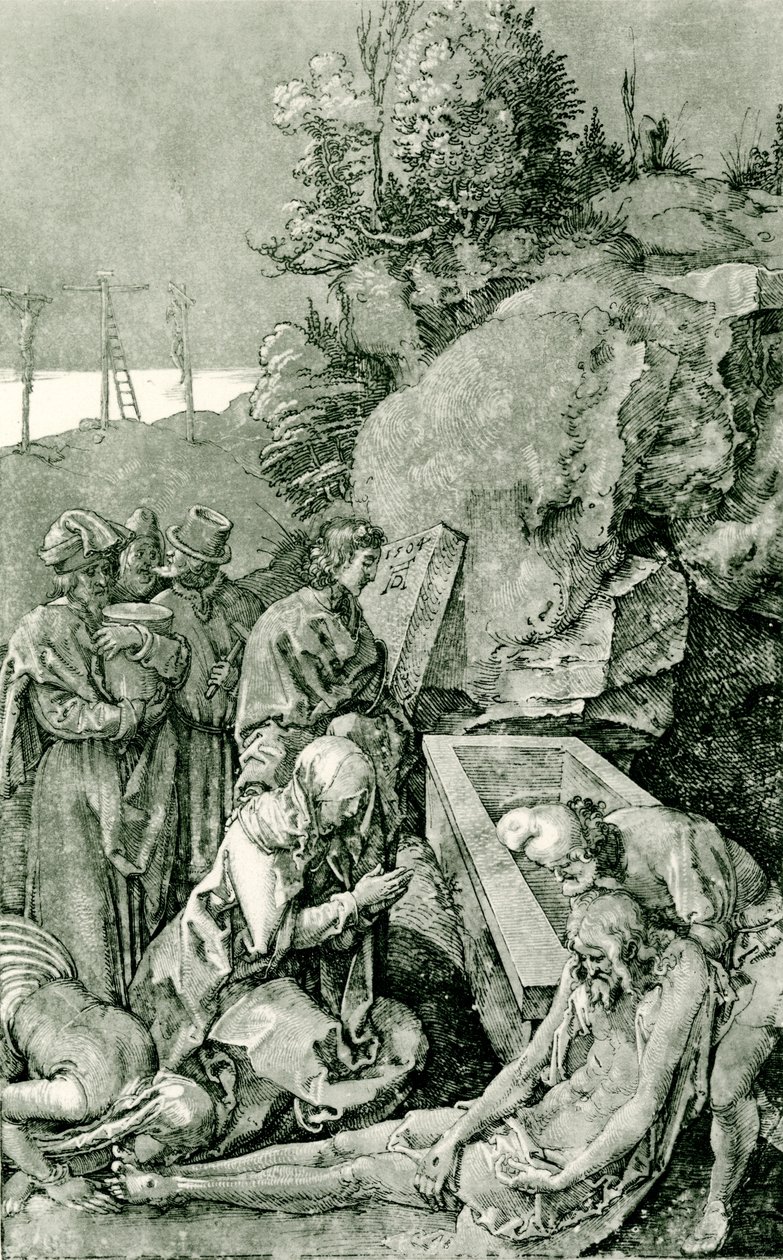 Grablegung Christi von Albrecht Dürer