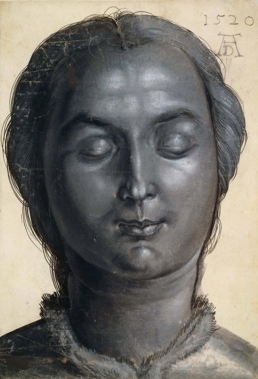 Kopf einer Frau, 1520 von Albrecht Dürer