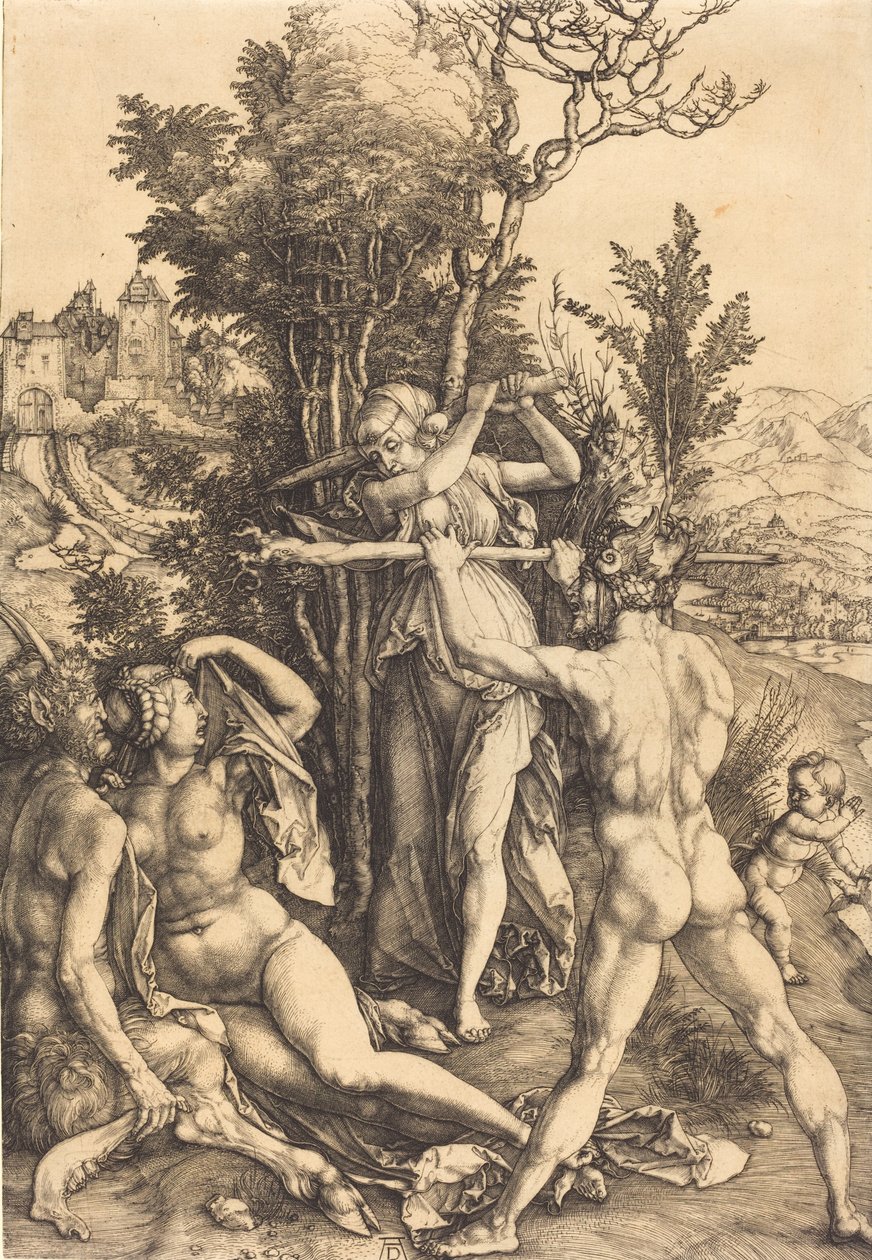 Herkules am Scheideweg von Albrecht Dürer