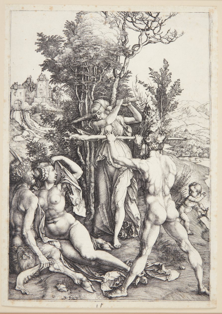 Herkules am Scheideweg von Albrecht Dürer