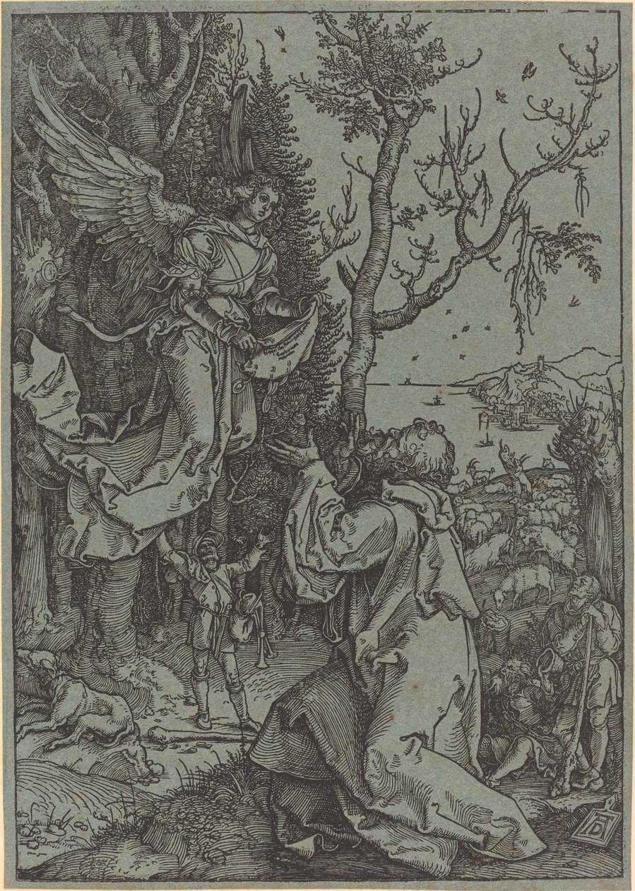 Joachim und der Engel von Albrecht Dürer