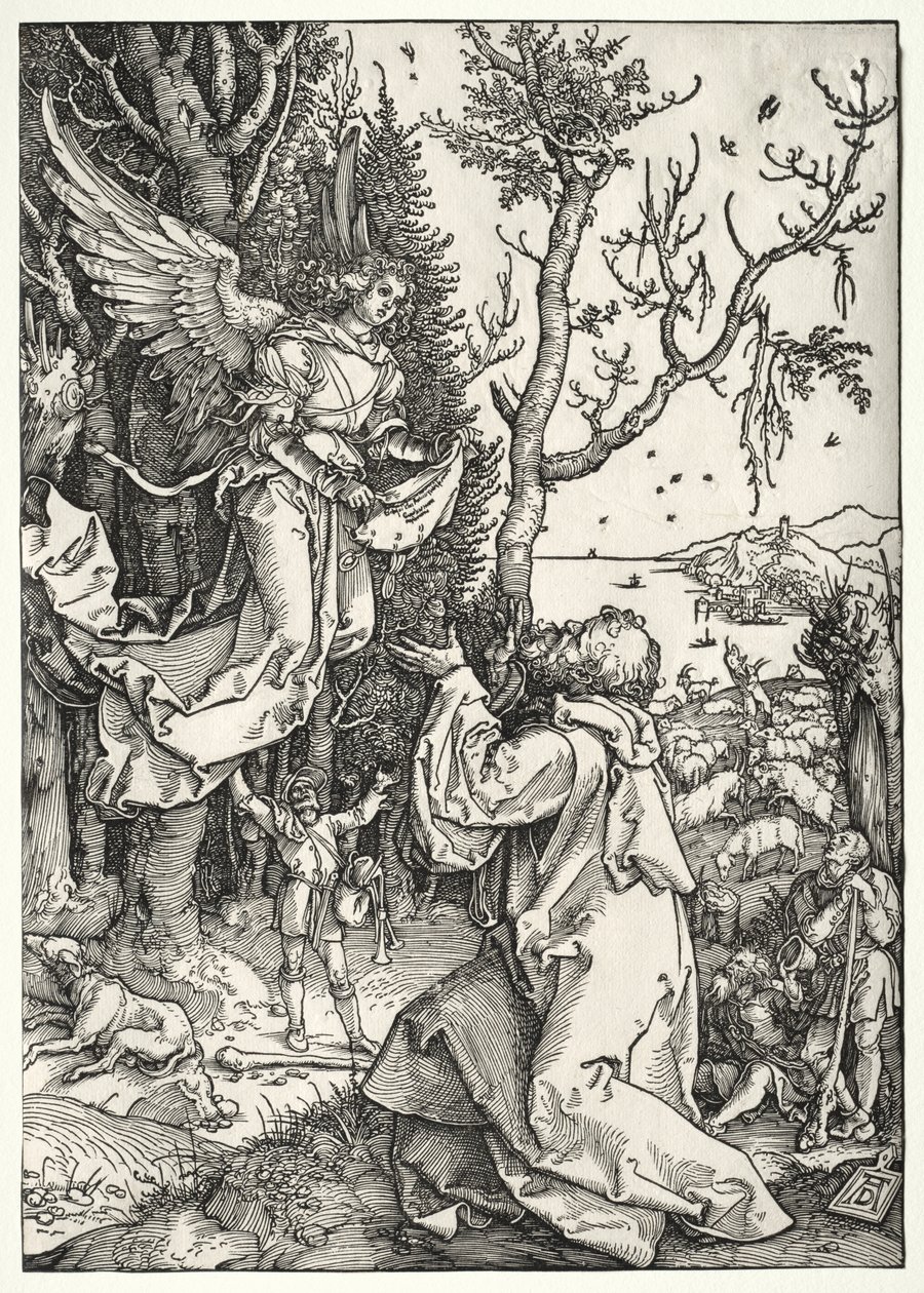 Joachim und der Engel von Albrecht Dürer