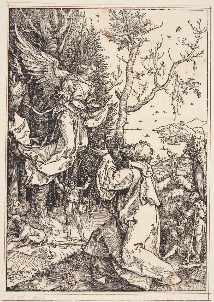 Joachim und der Engel von Albrecht Dürer