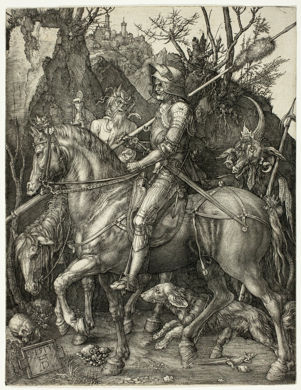 Ritter, Tod und Teufel von Albrecht Dürer