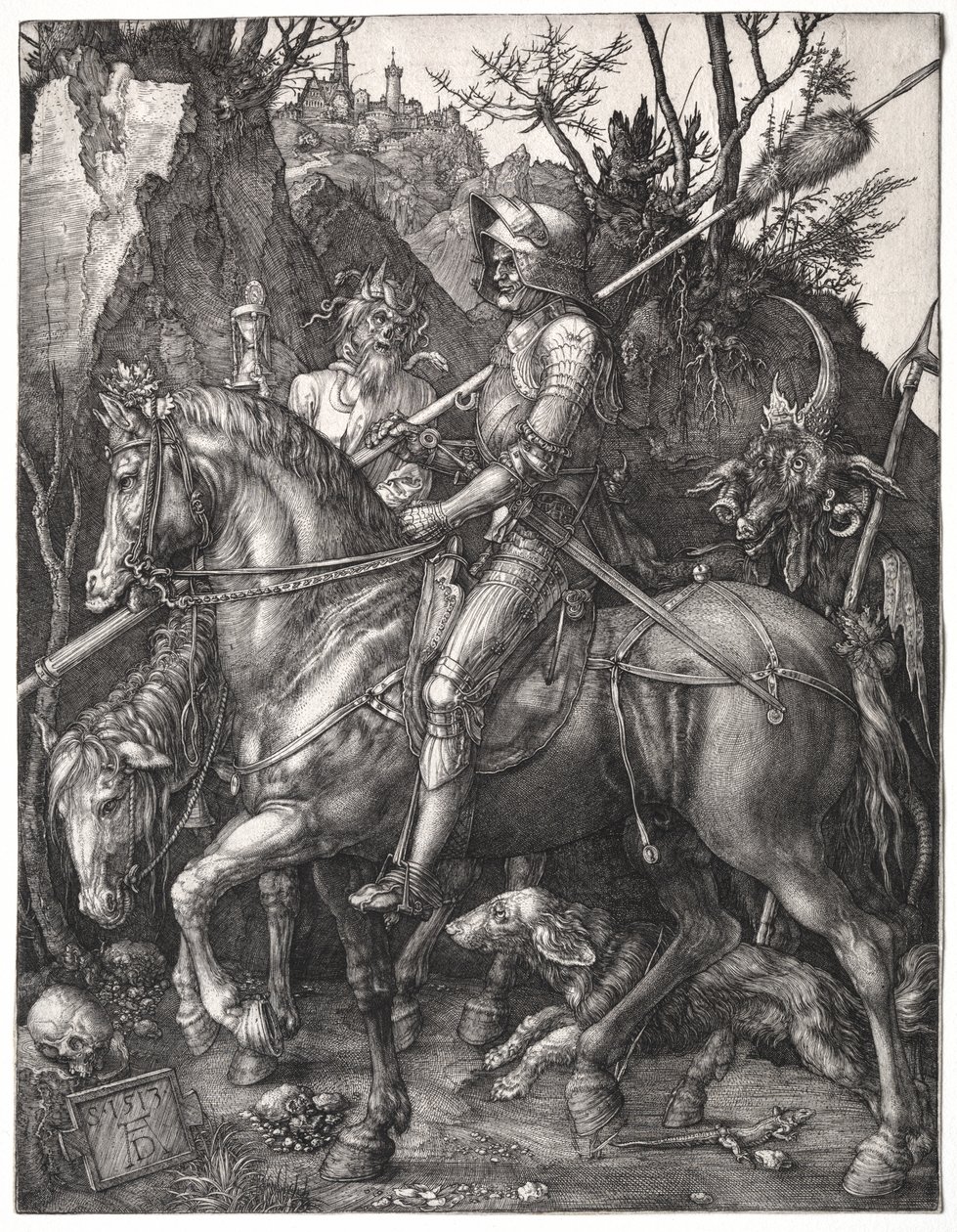 Ritter, Tod und Teufel von Albrecht Dürer