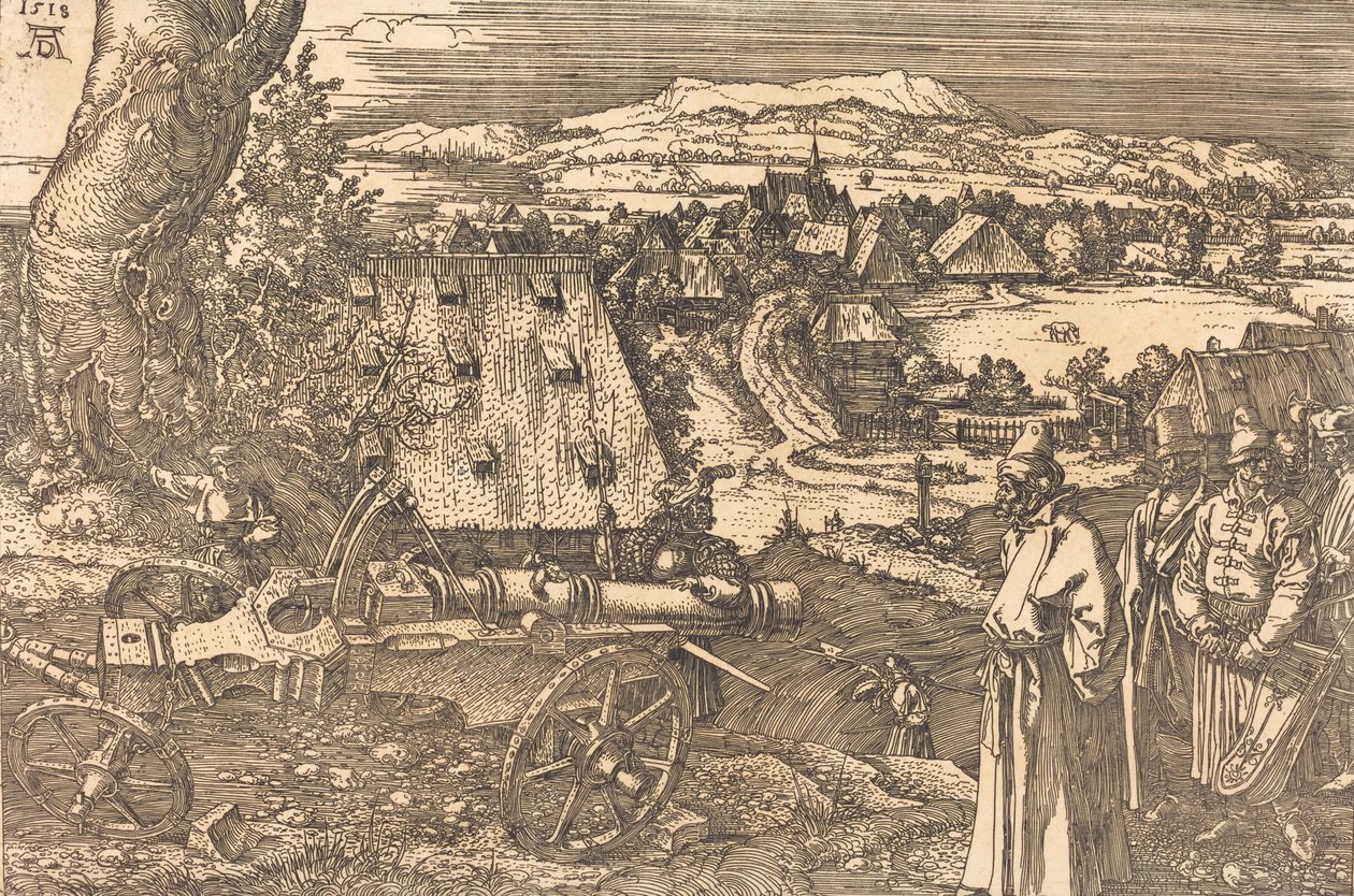 Landschaft mit der Kanone von Albrecht Dürer
