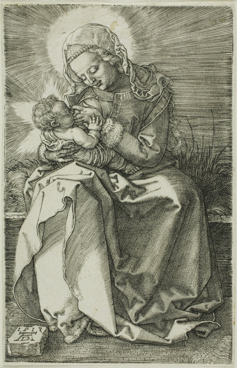 Stillende Madonna von Albrecht Dürer