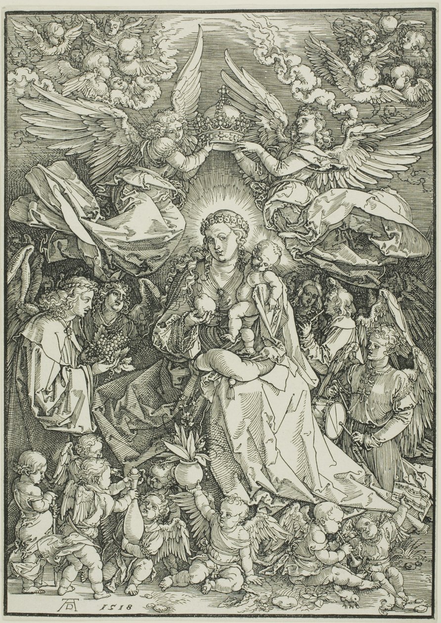 Madonna Königin der Engel von Albrecht Dürer
