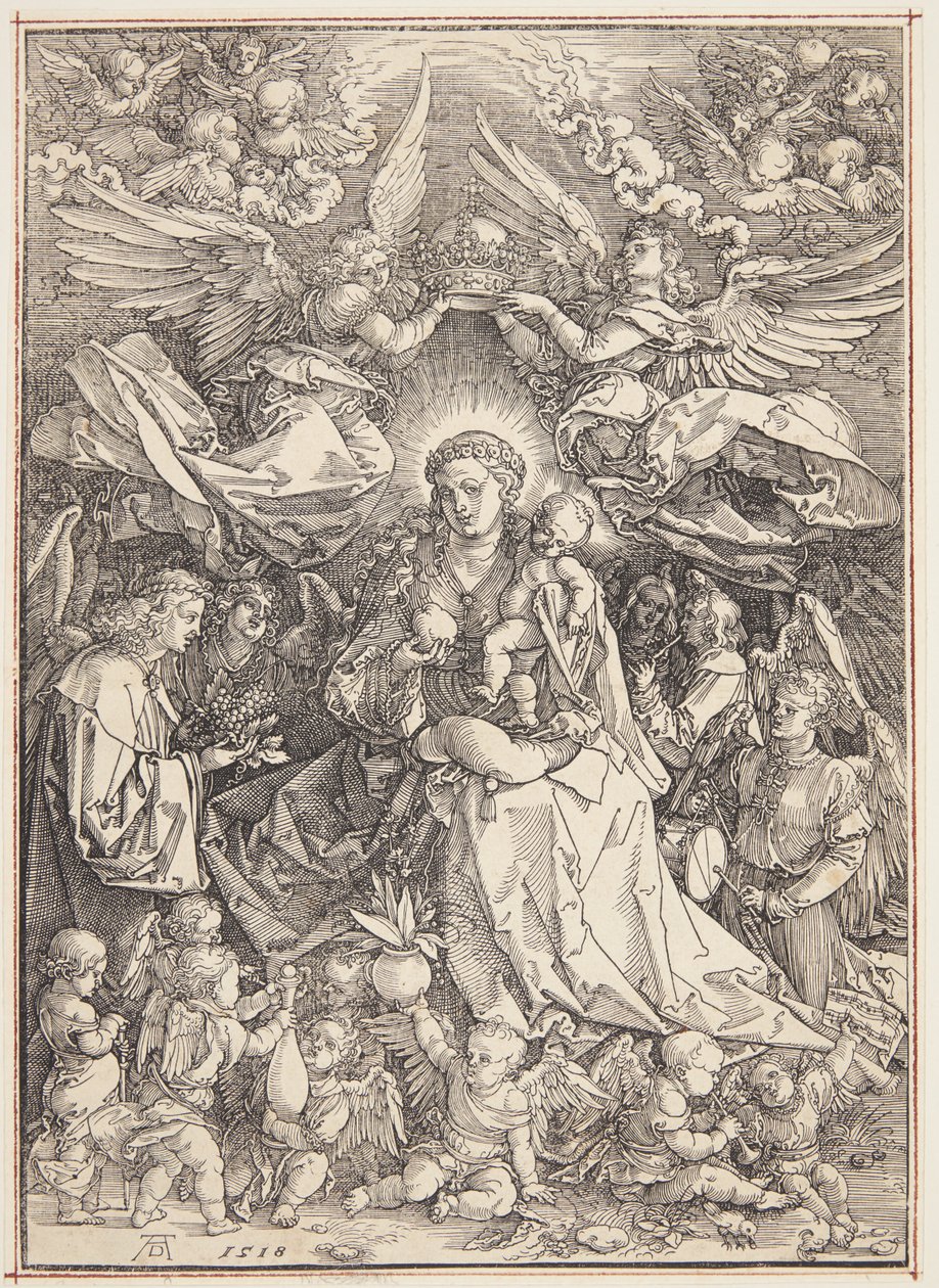 Madonna Königin der Engel von Albrecht Dürer