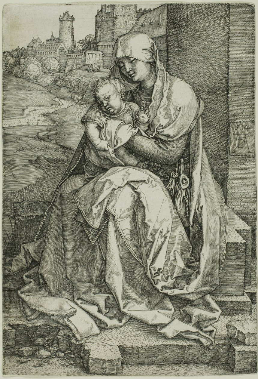 Madonna an der Wand von Albrecht Dürer
