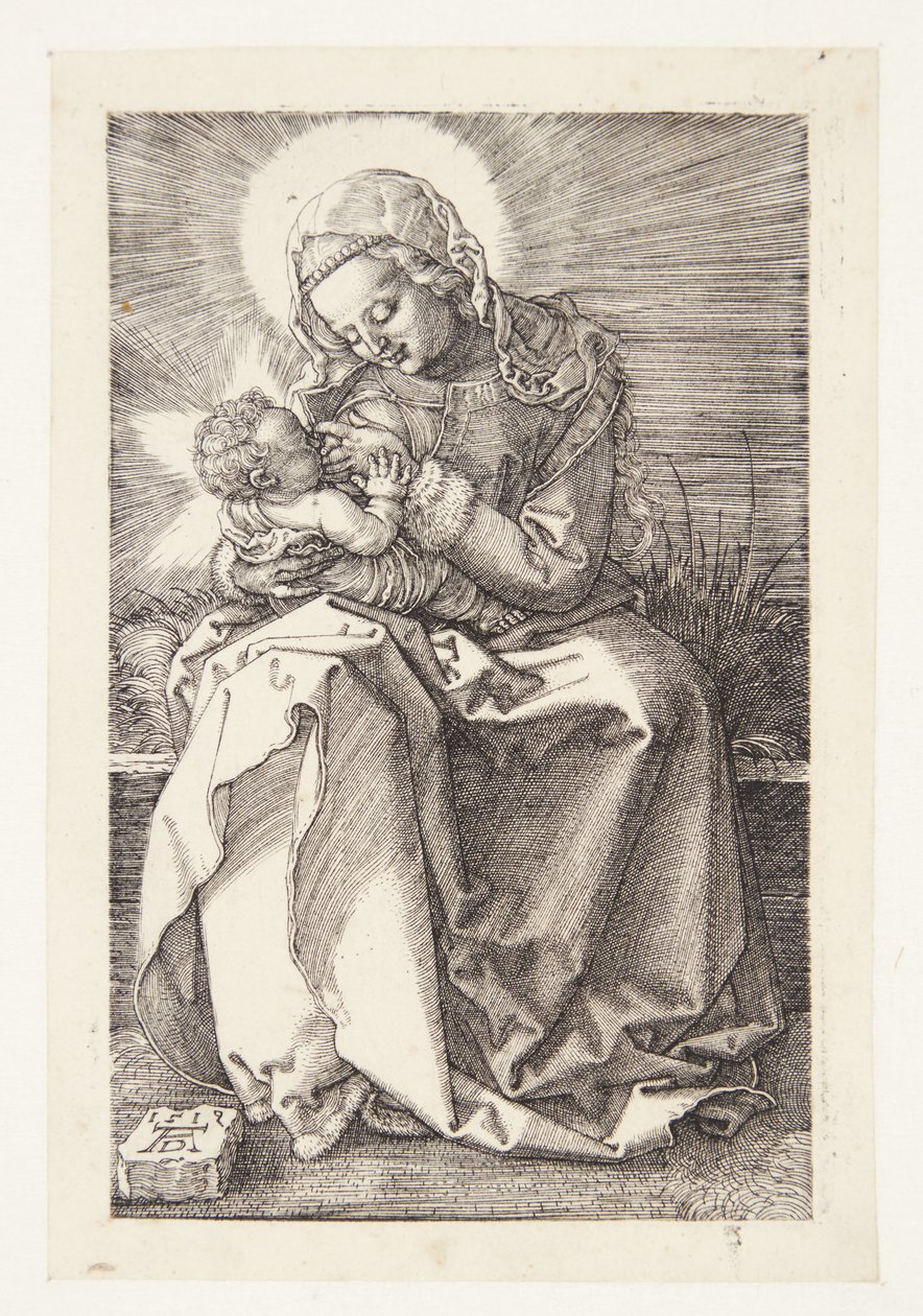 Stillende Madonna von Albrecht Dürer