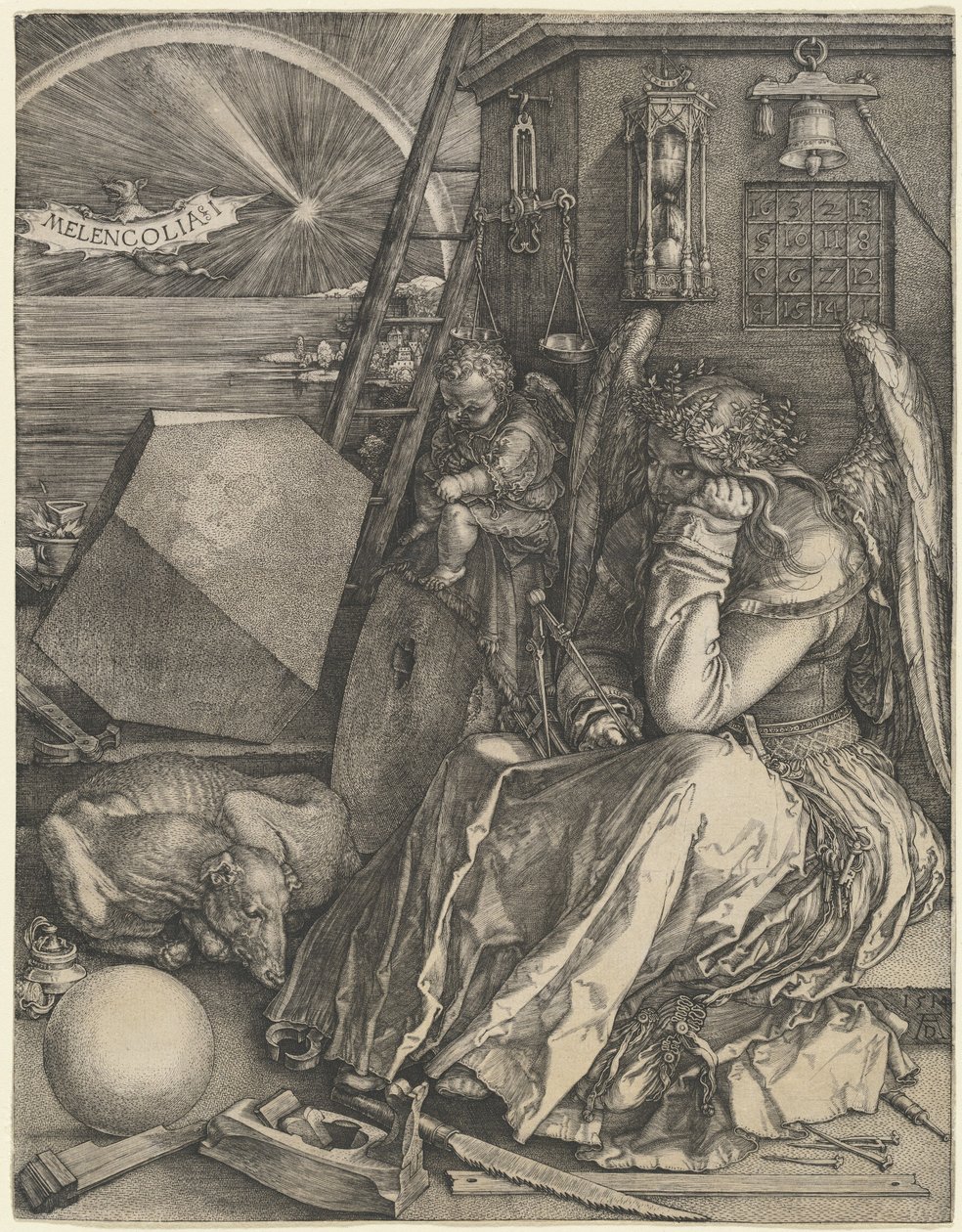 Melencolia I von Albrecht Dürer