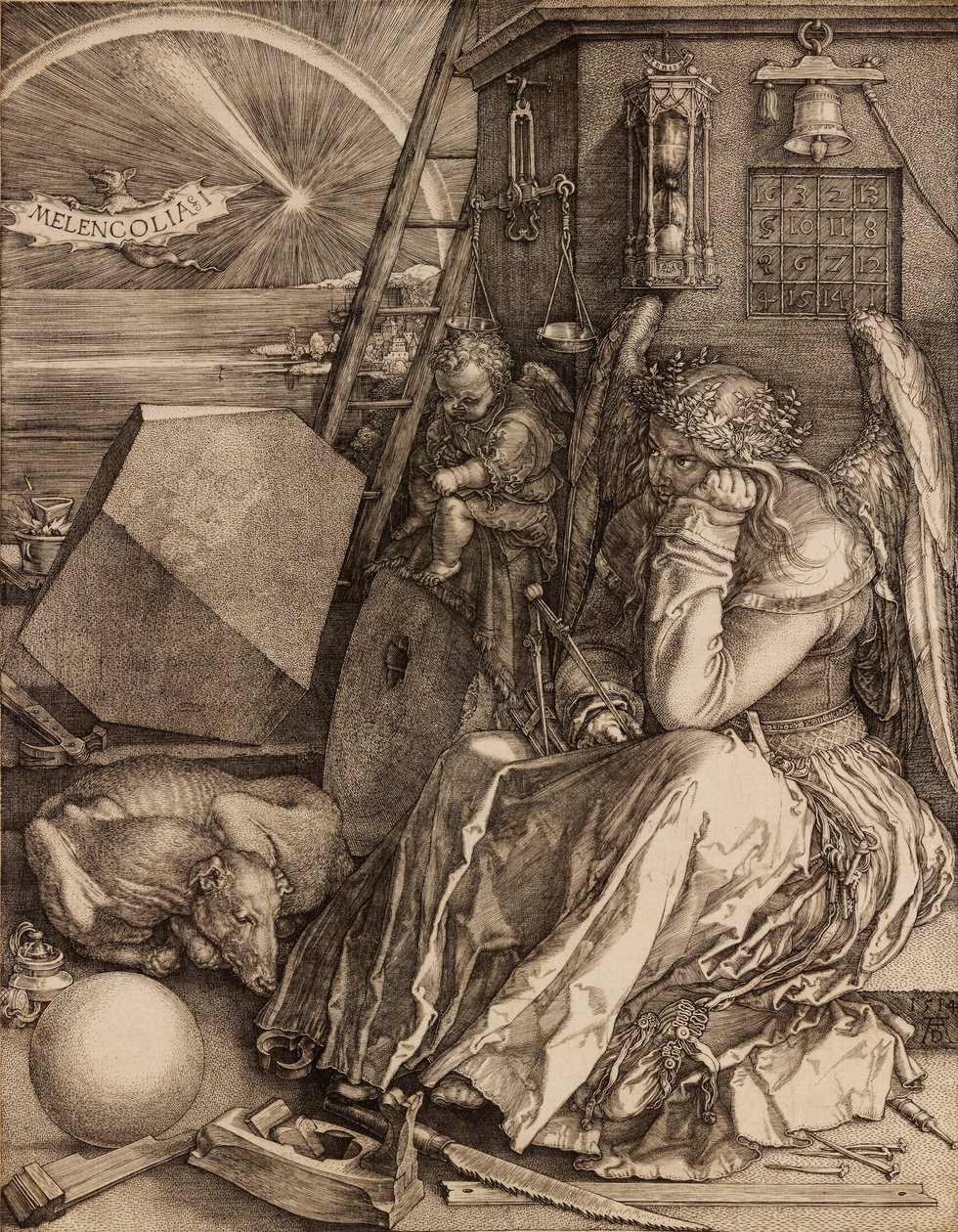 Melencolia I, 1514 von Albrecht Dürer