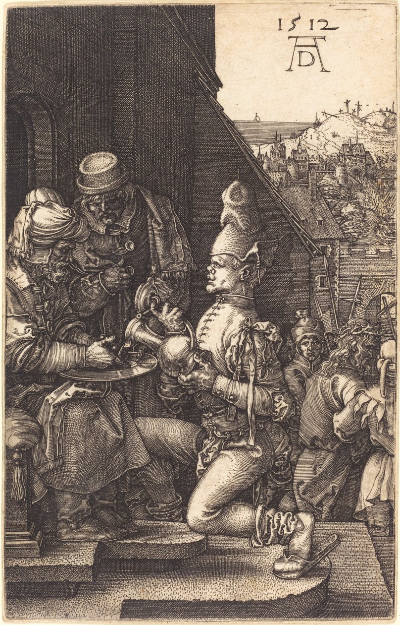 Pilatus wäscht seine Hände von Albrecht Dürer
