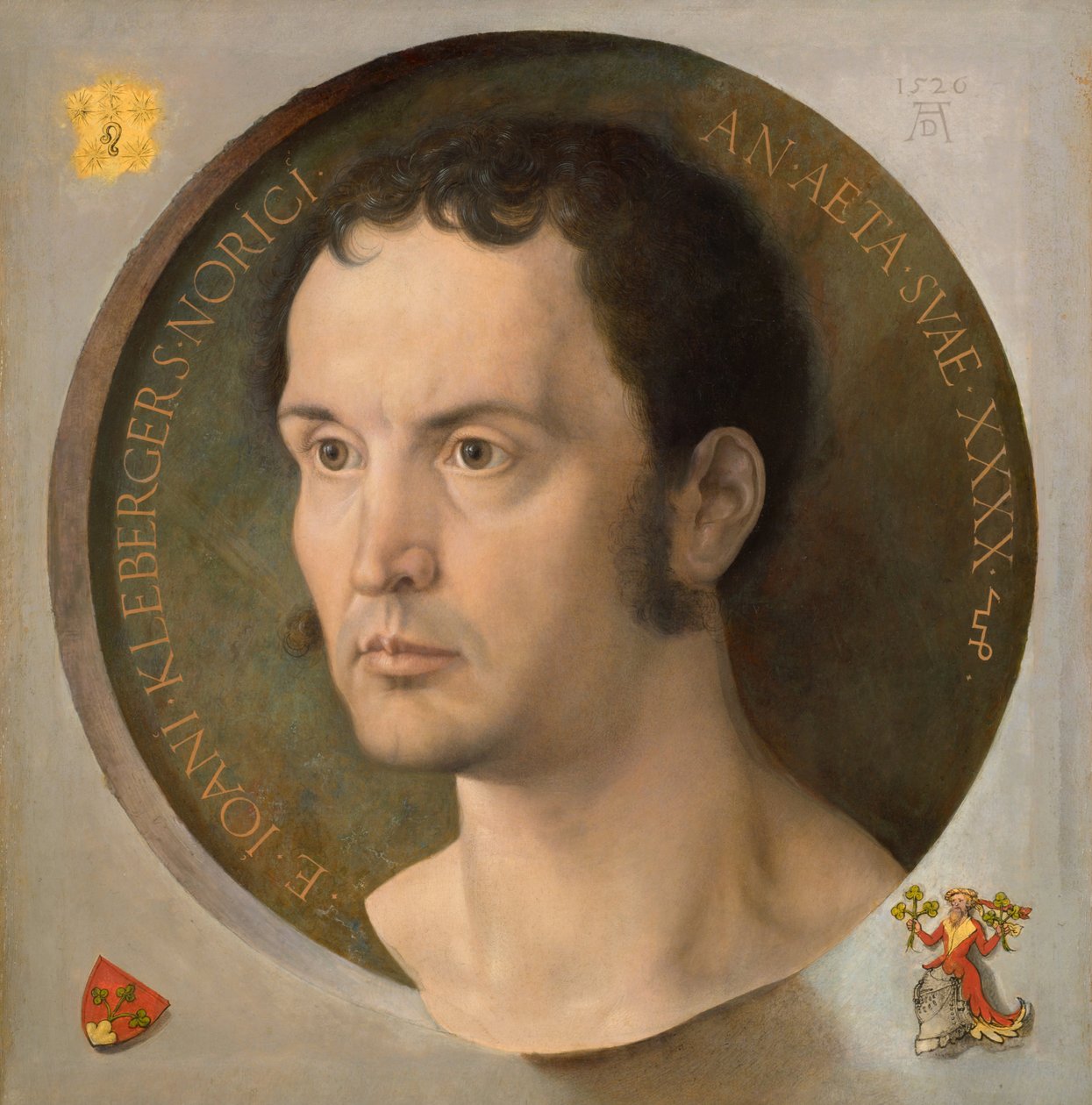 Porträt von Johann Kleeberger von Albrecht Dürer