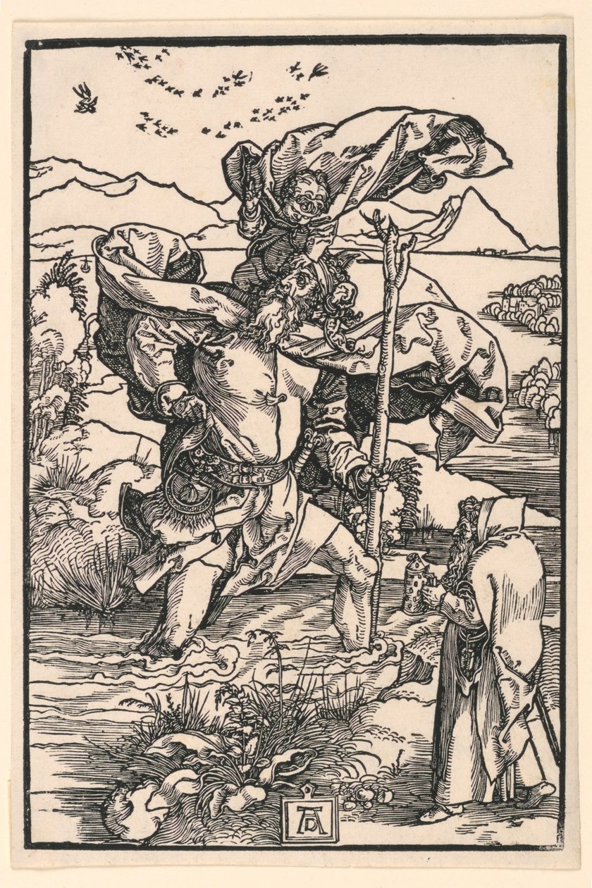Heiliger Christophorus von Albrecht Dürer