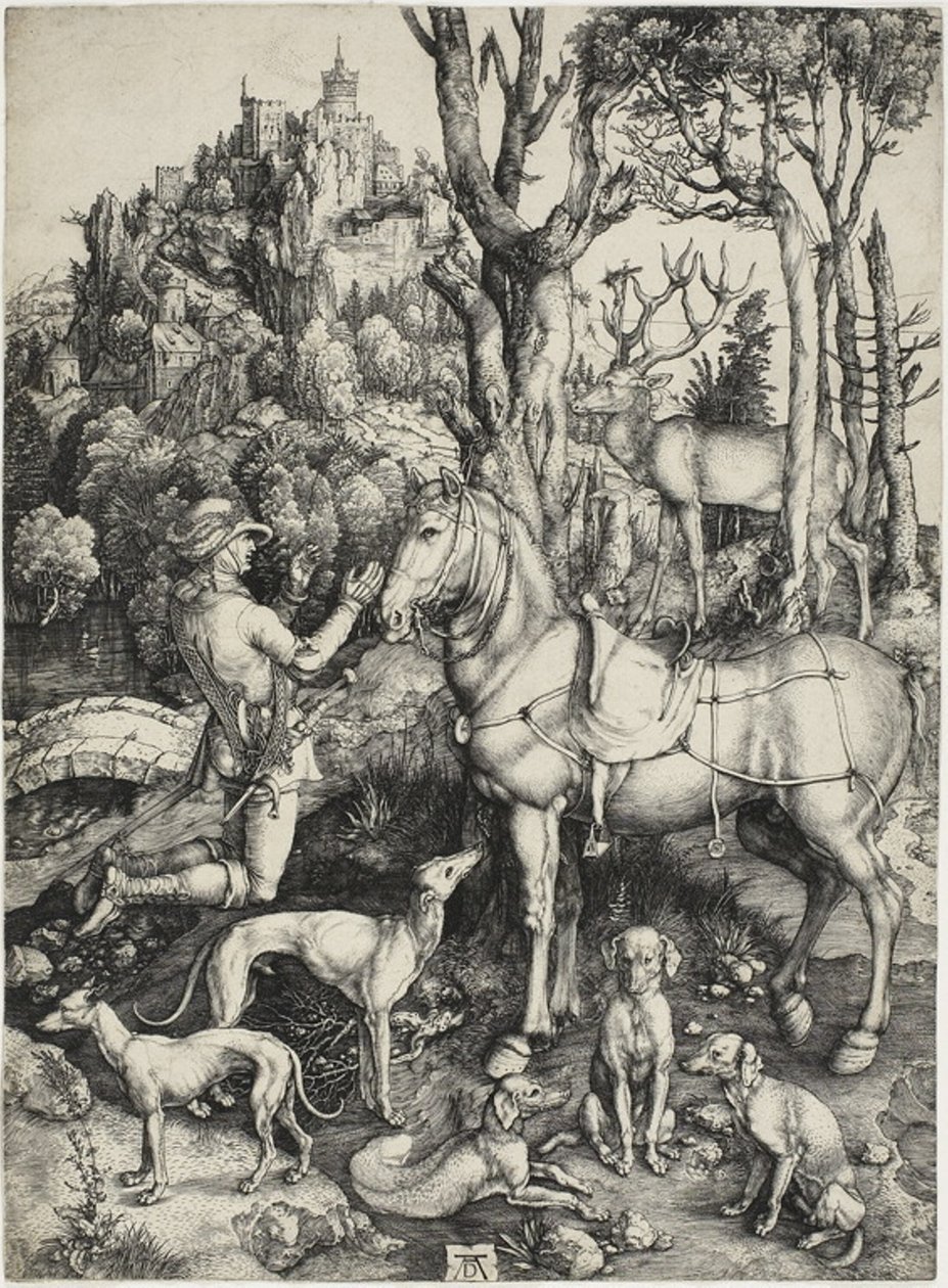 Heiliger Eustachius von Albrecht Dürer