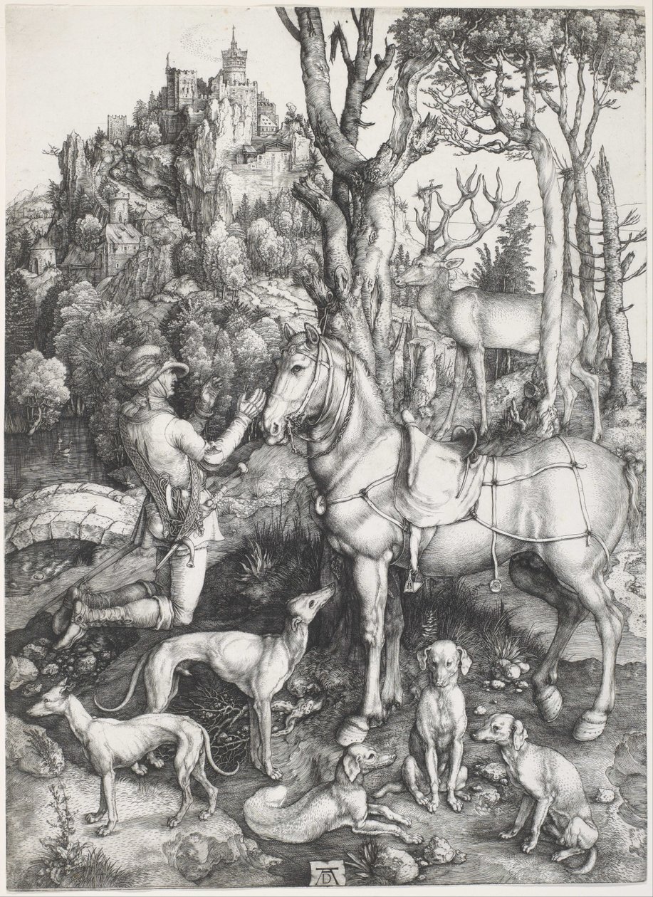 Heiliger Eustachius von Albrecht Dürer