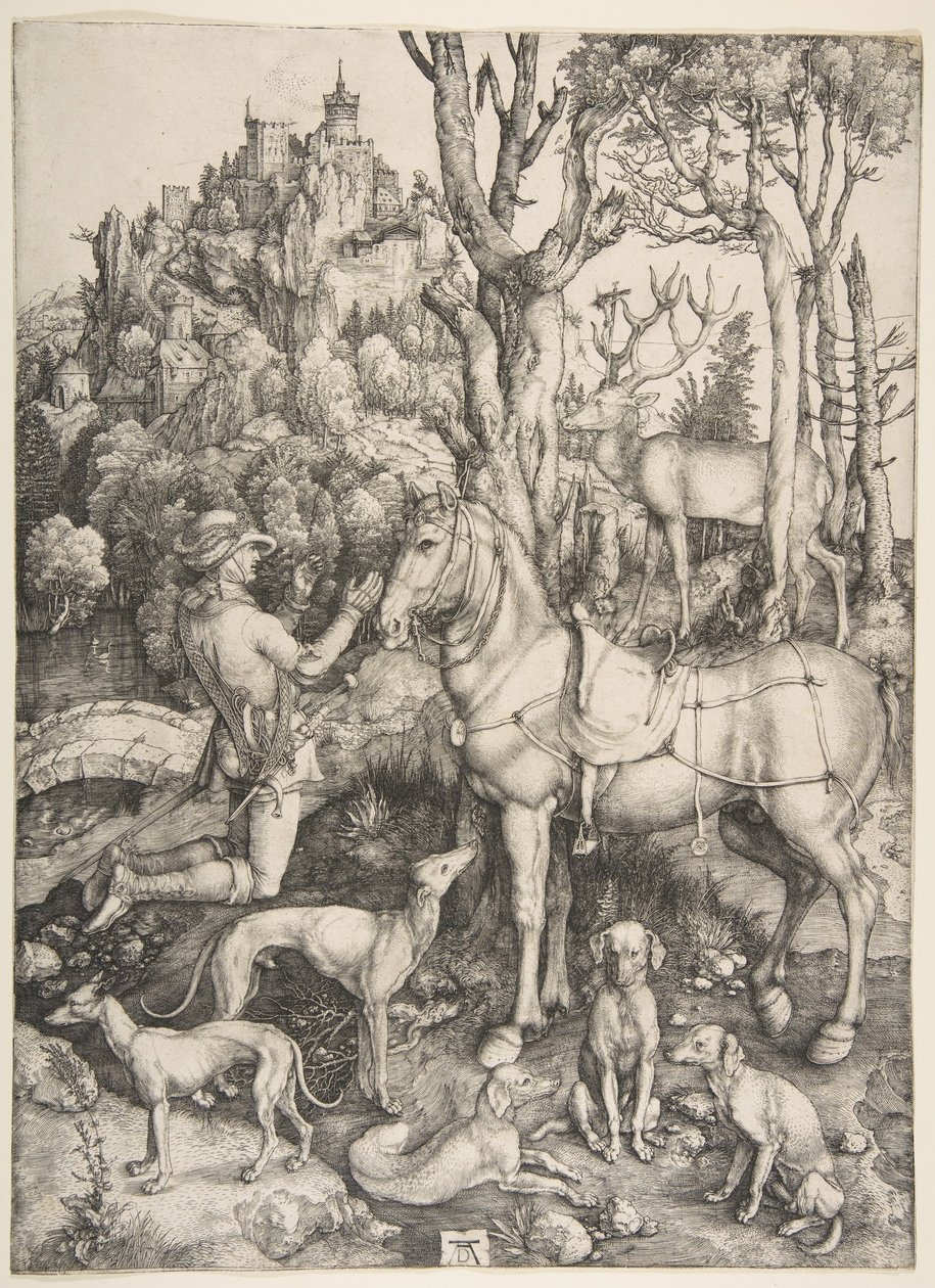 Sankt Eustachius von Albrecht Dürer