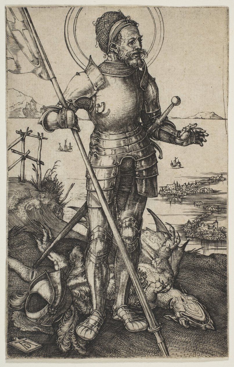 Heiliger Georg stehend von Albrecht Dürer