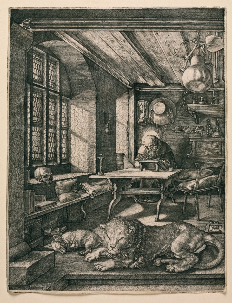 Der heilige Hieronymus in seiner Zelle von Albrecht Dürer